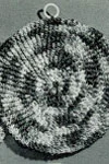 Variegated Circle Pot Holder