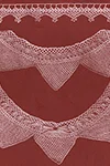 Pointed Yoke with Sleeve Edging