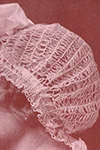 Boudoir Cap of Hairpin Crochet