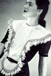 Dickey with Crocheted Edge