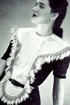 Dickey with Crocheted Edge
