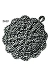 Round Scallop Potholder
