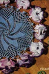 Petunias Doily