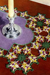 Viola Cornuta Doily
