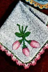 Rosebud Washcloth Edging