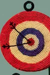 Bull's Eye Potholder