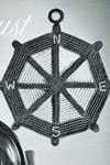 Ship's Wheel Potholder