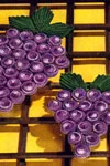 Grape Arbor Hot Plate Mat