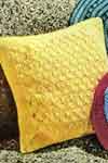 Square Yellow Pillow