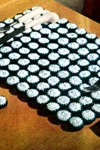 Bottle Cap Place Mat & Hot Plate Set