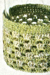 Chartreuse and Ecru Glass Jacket