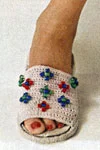 Beaded Slipper