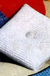 Square White Pillow