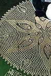 Pineapple Nosegay Doily