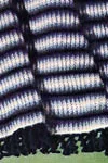 Shaded Stripes Afghan