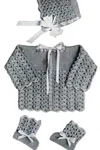Crochet Baby Set