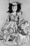 Pansie Pin Cushion Doll