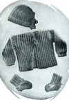 Knitted  Baby Set #202