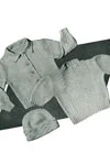 Block Pattern Cardigan