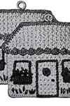 Colonial Cottage Pot Holder