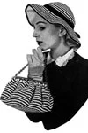 Brim Hat & Practical Pouch Bag