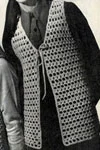 Open Stitch Crocheted Vest