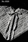 Baby's Crocheted Sacque #6028