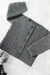 Girls Crocheted Cardigan