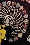 Pansy Wreath Doily