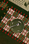 Plaid-orable Table Doily Set
