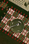 Plaid-orable Table Doily Set
