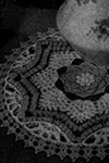 Dahlia Hot Plate Mat