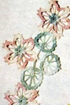 Pillow Case in Crocheted Cut Work