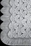 Swedish Popcorn Bedspread