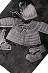 His Majesty Knitted Infant Set