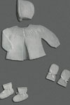 Baby Set in Quaker Stitch