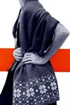Stole with Scandinavian Design