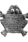 Freddy Frog Potholder