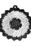 Rose Potholder