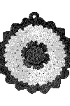 Rose Potholder