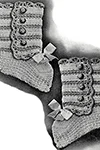 Baby's High Bootees
