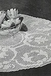 Tudor Rose Elegance Doily