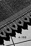 Bath Towel Edging #4-105