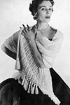 Sparkling Ermine Shawl