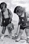 Sandpiper & Mermaid Bathing Suit