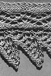 Knitted Lace Edging #8292