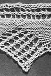 Knitted Lace Edging #8295