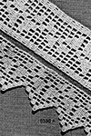 Filet Crochet Edging and Insertion #8380