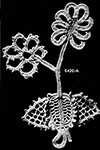 Stem and Leaf Motif #8420-A