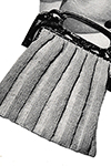 Self-Striped Bag